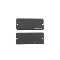 Seymour Duncan ASB-BO-4s Blackouts 4-String Soapbar Bass Pickup Set - Black - Reclaimed