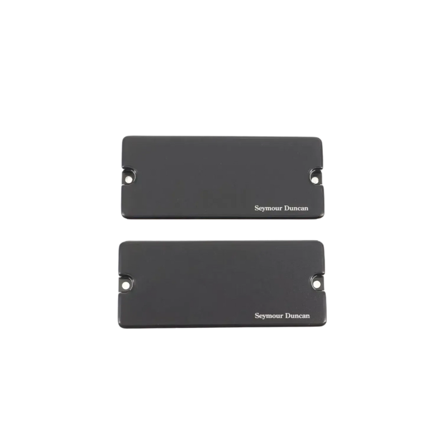 Seymour Duncan ASB-BO-4s Blackouts 4-String Soapbar Bass Pickup Set - Black - Reclaimed