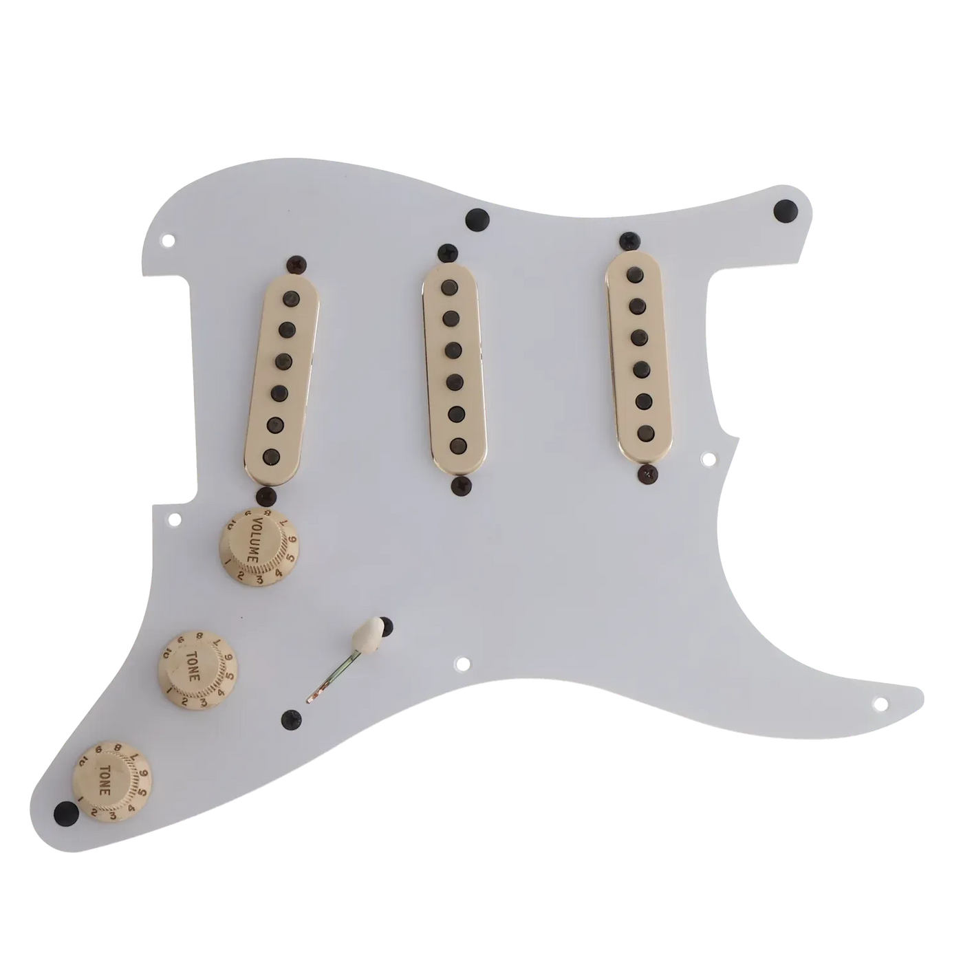 Seymour Duncan Antiquity Texas Hot Loaded Pickguard - White - Reclaimed