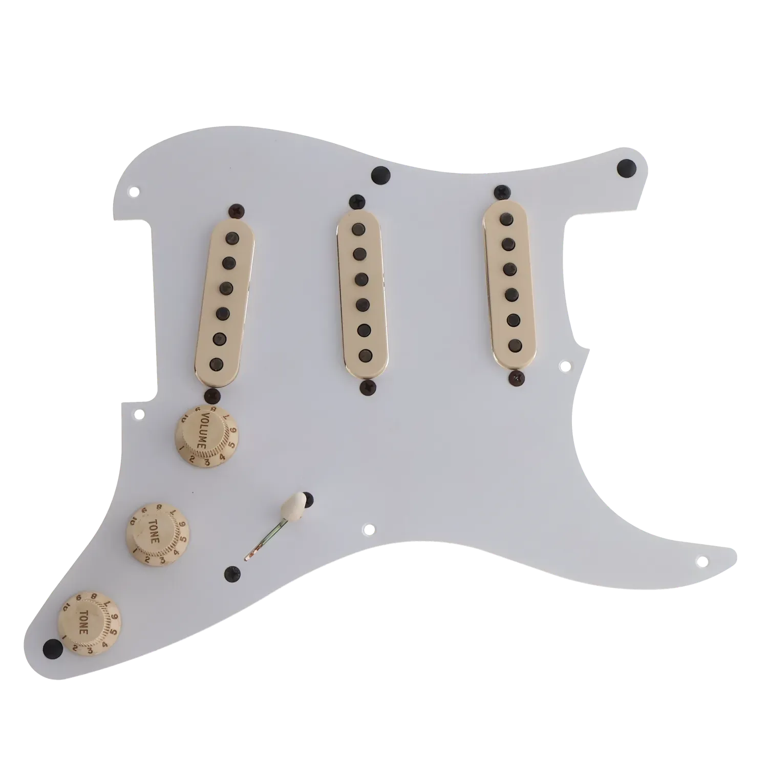 Seymour Duncan Antiquity Texas Hot Loaded Pickguard - White - Reclaimed