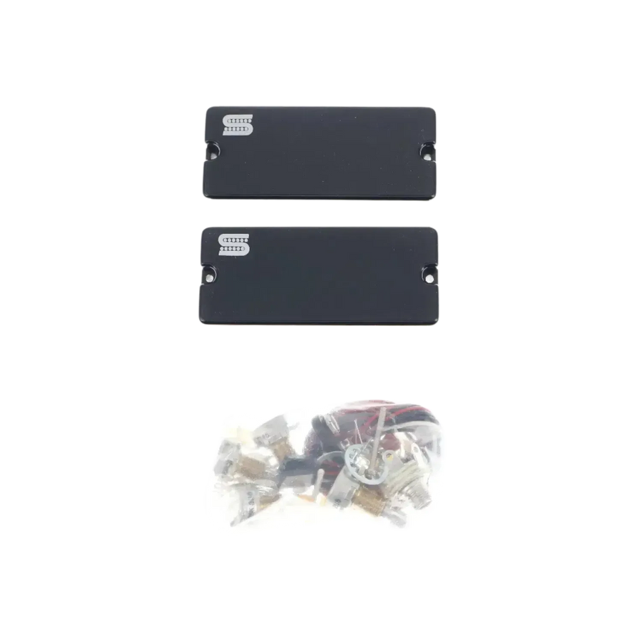 Seymour Duncan Dino Cazares Retribution 7-String Active Humbucker Set - Black Active Mount - Reclaimed