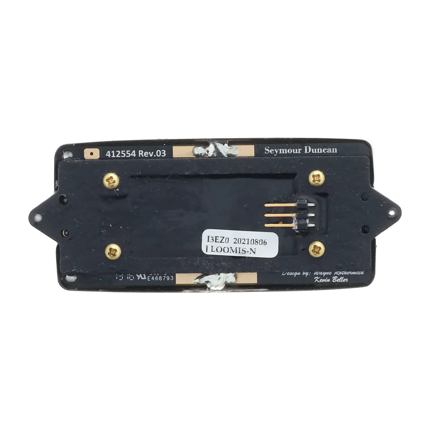 Seymour Duncan Jeff Loomis Neck Pickup 7 String - Black - Reclaimed