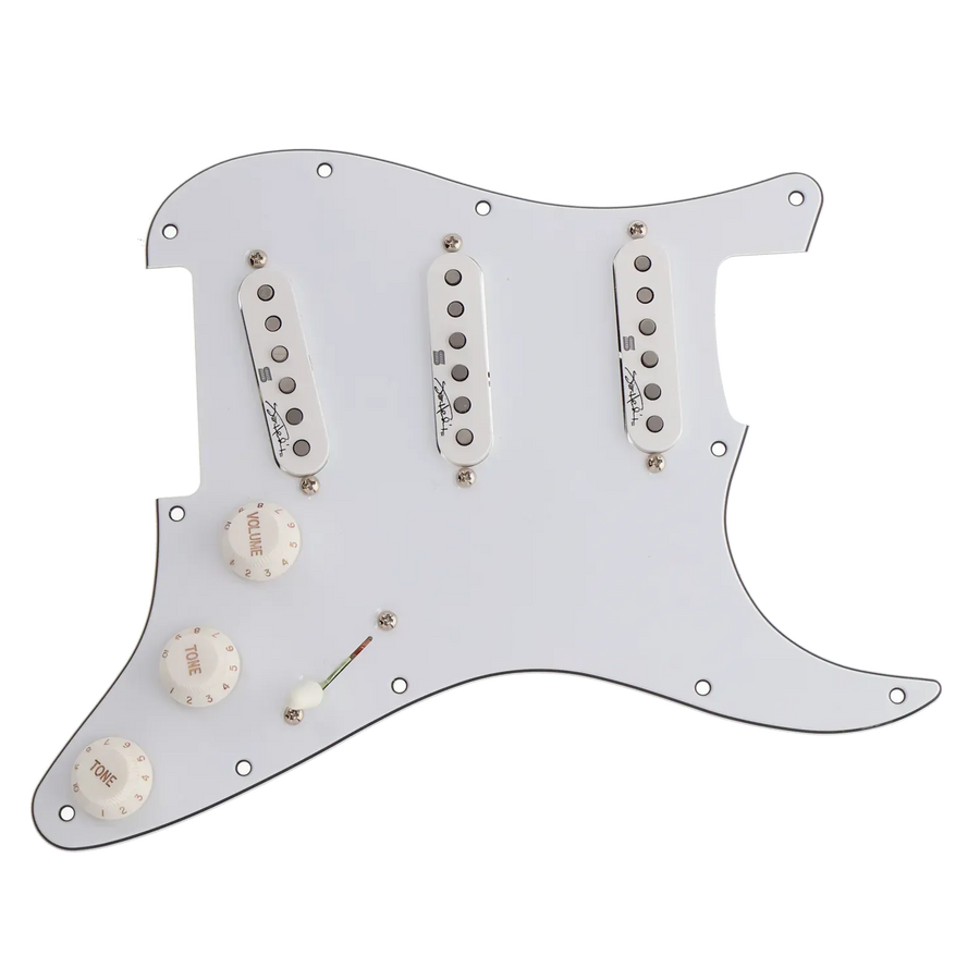 Seymour Duncan Jimi Hendrix Signature Loaded Pickguard Voodoo - White - Reclaimed