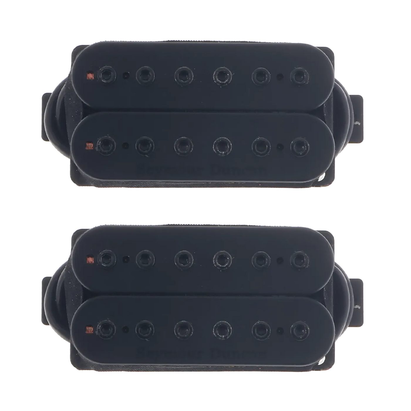Seymour Duncan Mark Holcomb Alpha & Omega Set - Black w/ Blackened Logo - Reclaimed