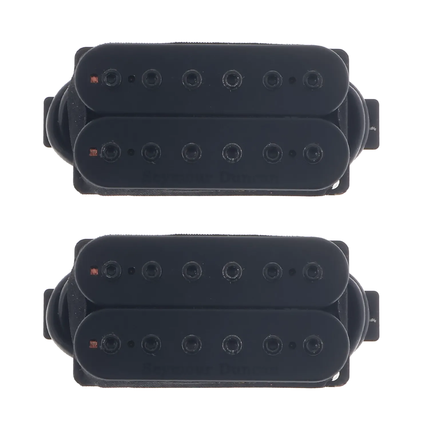 Seymour Duncan Mark Holcomb Alpha & Omega Set - Black w/ Blackened Logo - Reclaimed