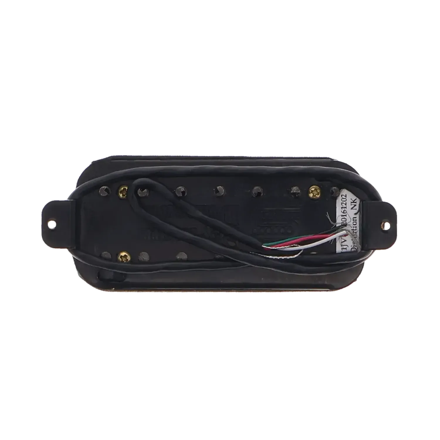 Seymour Duncan SH-6n Duncan Distortion 7-String Neck Humbucker - Black w/ Blackened Logo - Reclaimed