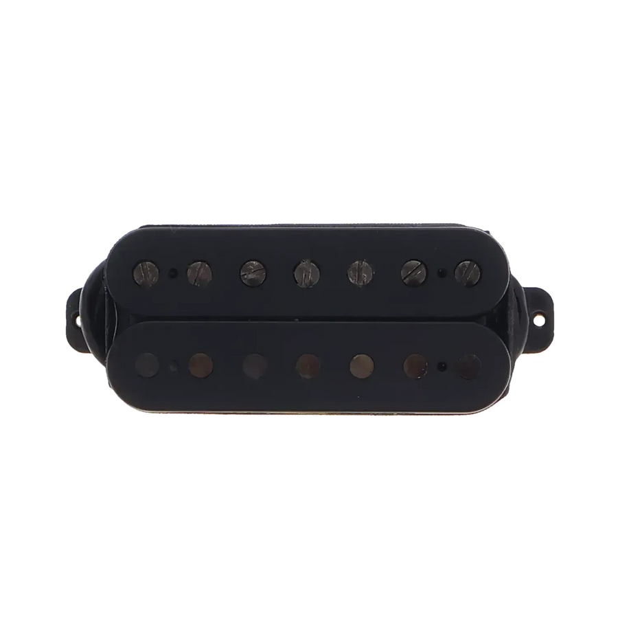 Seymour Duncan SH-6n Duncan Distortion 7-String Neck Humbucker - Black w/ Blackened Logo - Reclaimed