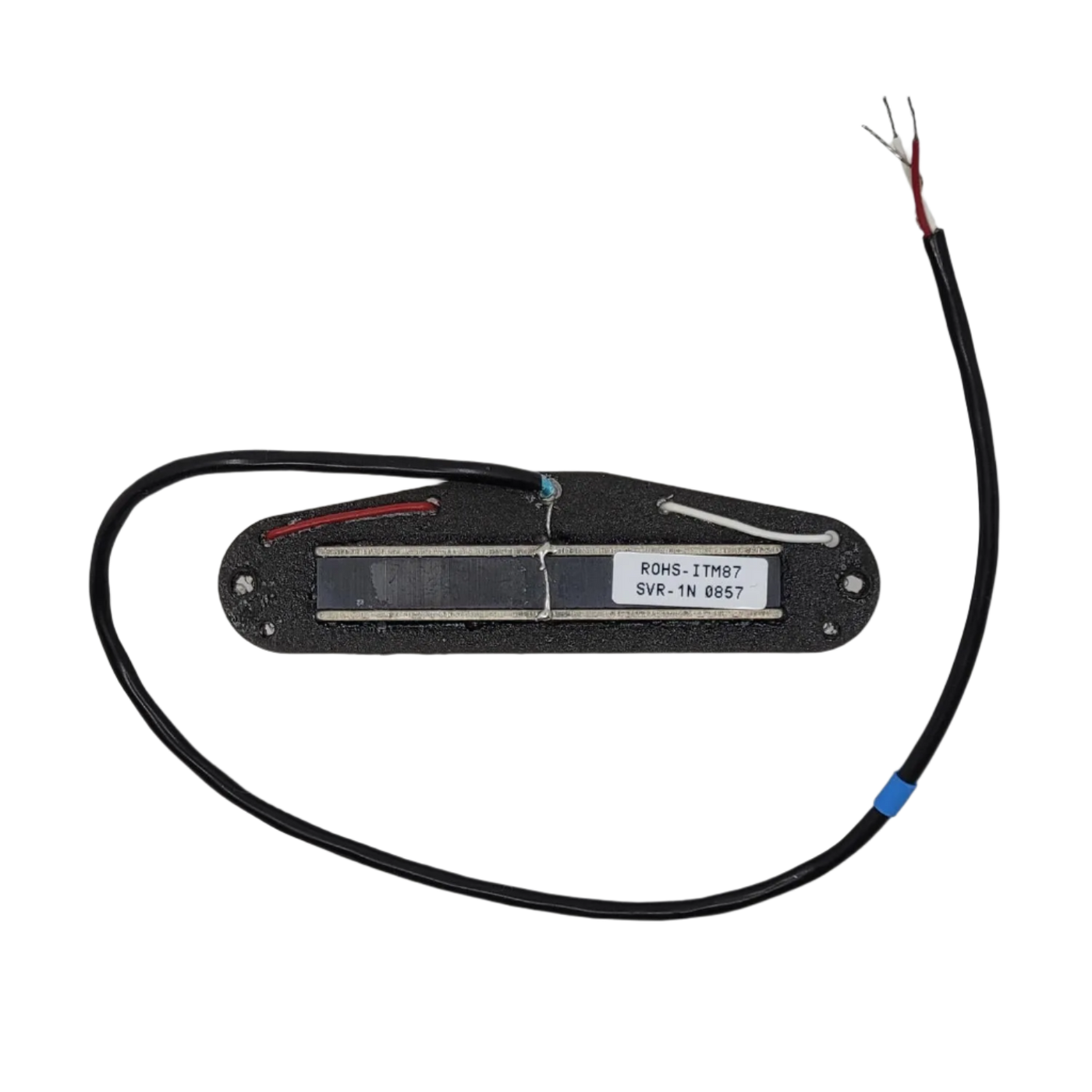 Seymour Duncan SVR-1n Vintage Rails Neck / Middle Single-Coil - White w/ No Logo - Reclaimed