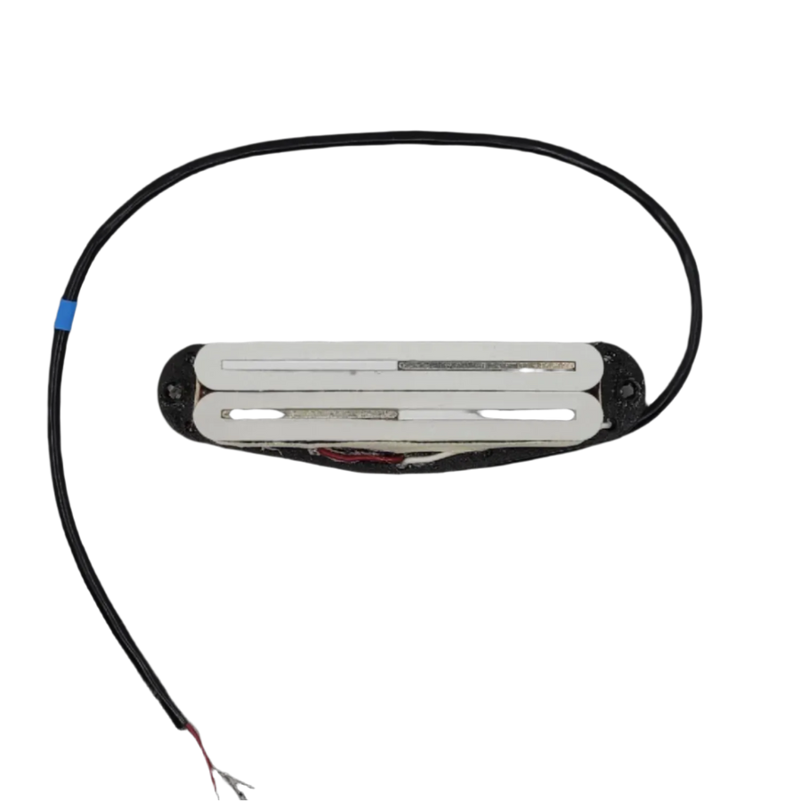 Seymour Duncan SVR-1n Vintage Rails Neck / Middle Single-Coil - White w/ No Logo - Reclaimed