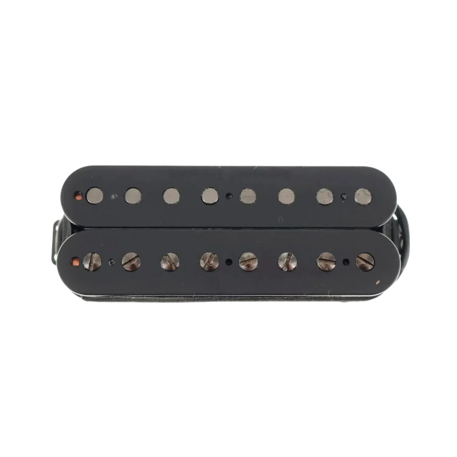 Seymour Duncan Sentient 8-String Neck Humbucker - Black w/ Blackened Logo - Reclaimed