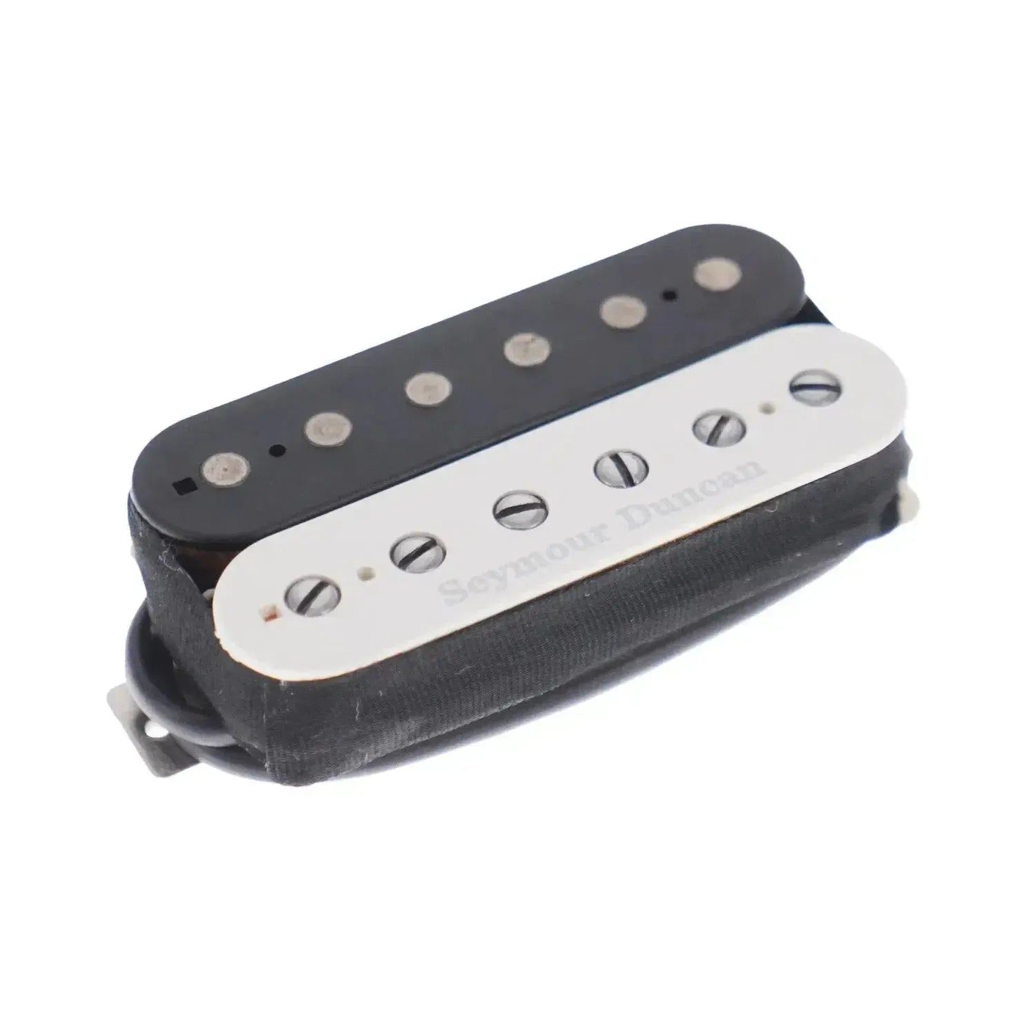 Seymour Duncan TB-5 Duncan Custom Bridge Trembucker - Zebra Black/Parchment - Reclaimed