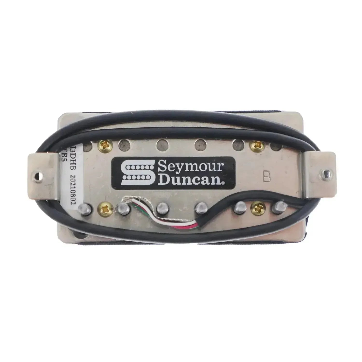 Seymour Duncan TB-5 Duncan Custom Bridge Trembucker - Zebra Black/Parchment - Reclaimed