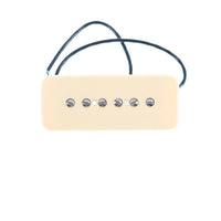 Seymour Duncan Vintage P90 Silencer Bridge Soapbar Pickup - Cream w/ No Logo - Reclaimed