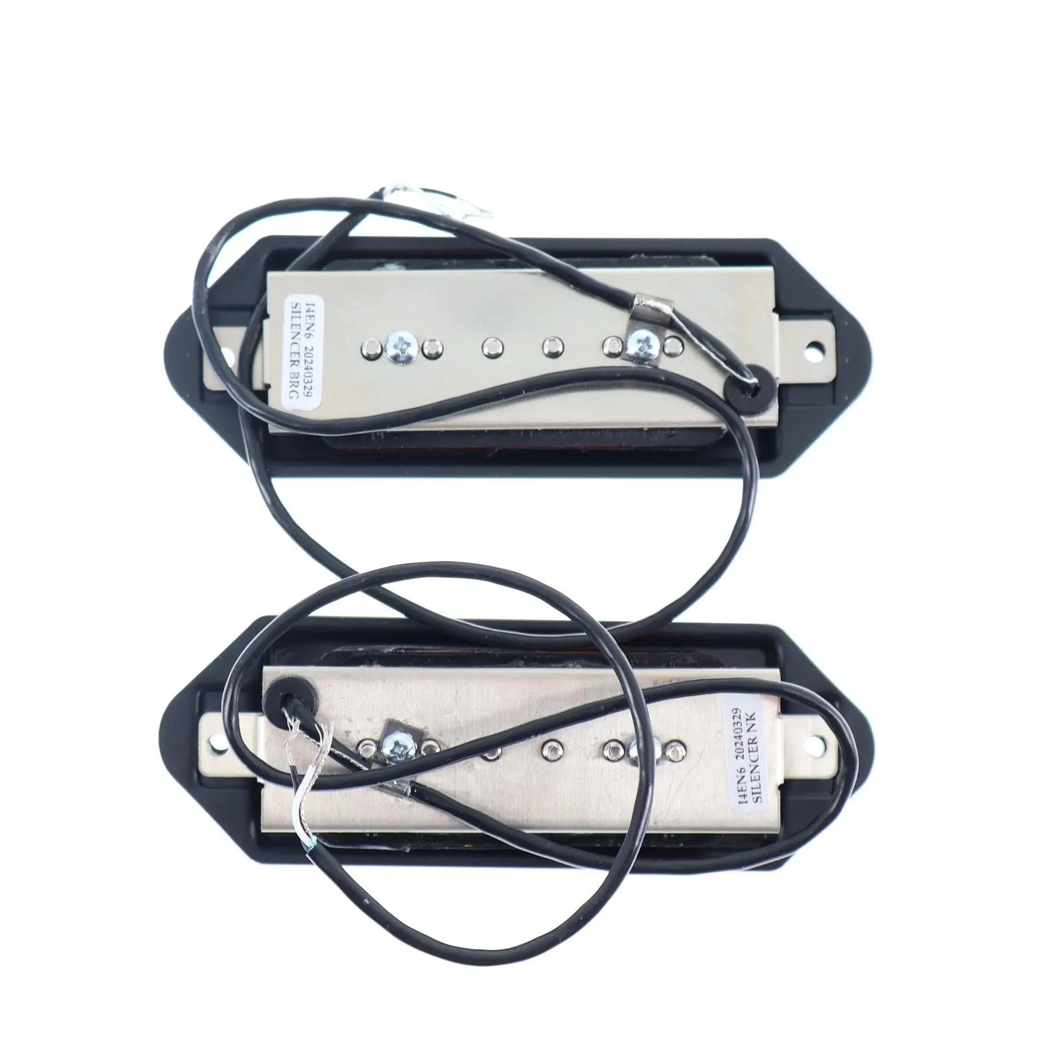 Seymour Duncan Vintage P90 Silencer Dogear Pickup Set - Black - Reclaimed