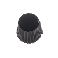 Steinberger Cupcake Style Control Knob Small - Black - Reclaimed