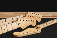 Strat® Jumbo Fret Neck with Birdseye Maple Fingerboard and 10mm Tuner Holes