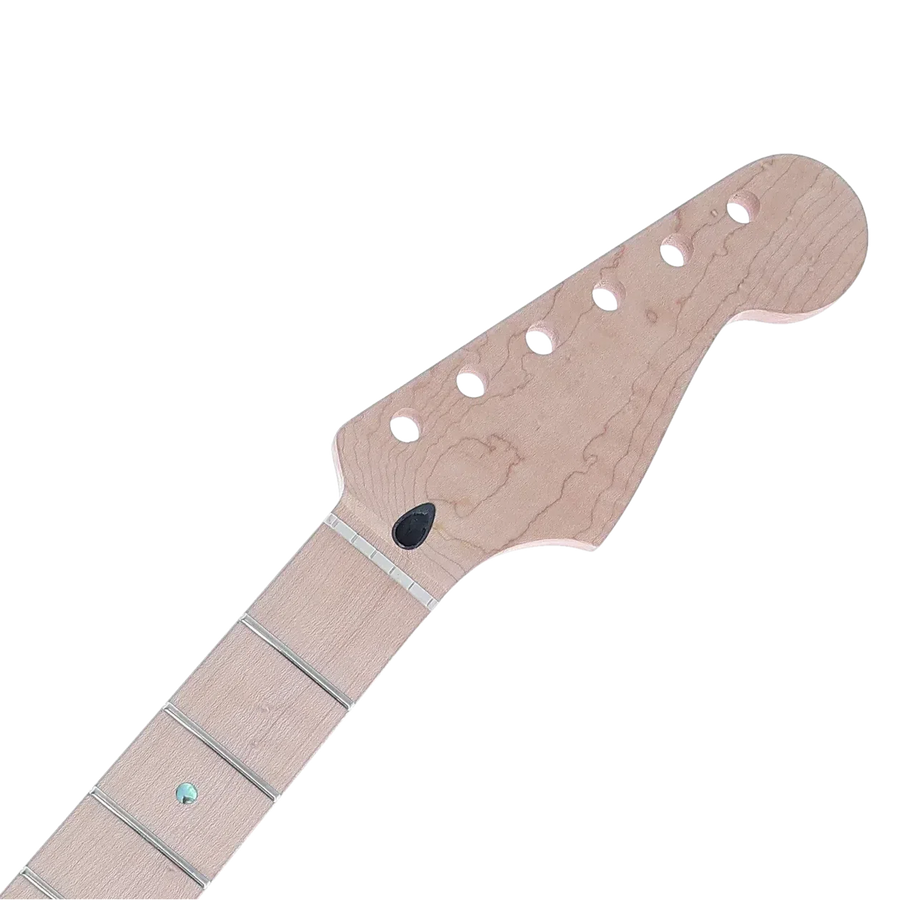 Strat® Jumbo Fret Neck with Birdseye Maple Fingerboard and 10mm Tuner Holes