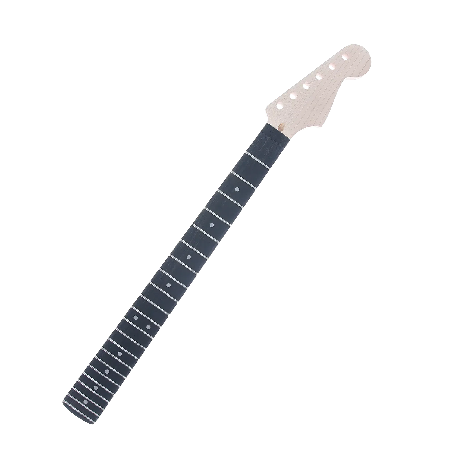 Strat® Jumbo Fret Neck with Ebony Fingerboard, Compound Radius, R2 Locking Nut and 10mm Tuner Holes