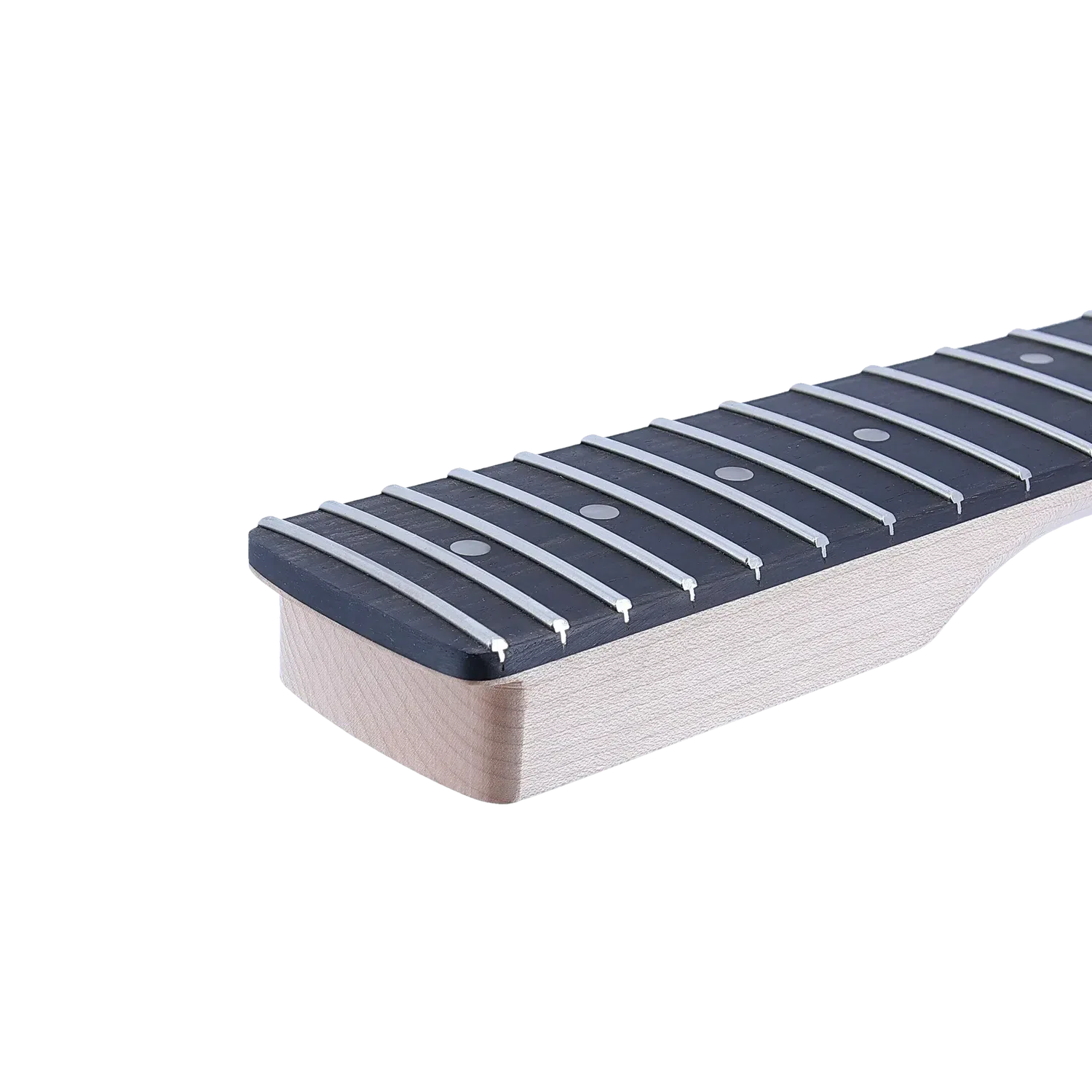 Strat® Jumbo Fret Neck with Ebony Fingerboard, Compound Radius, R2 Locking Nut and 10mm Tuner Holes