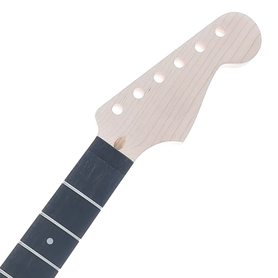 Strat® Jumbo Fret Neck with Ebony Fingerboard, Compound Radius, R2 Locking Nut and 10mm Tuner Holes