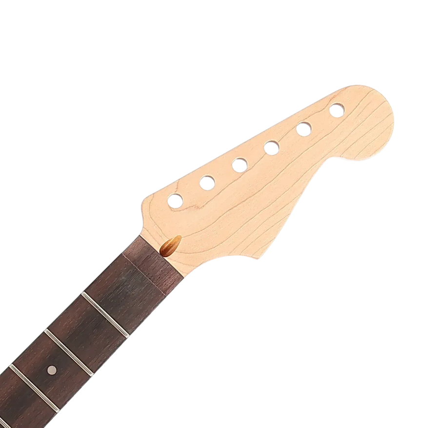 Strat® Jumbo Fret Neck with Rosewood Fingerboard, Compound Radius, R2 Locking Nut Shelf and 10mm Tuner Holes