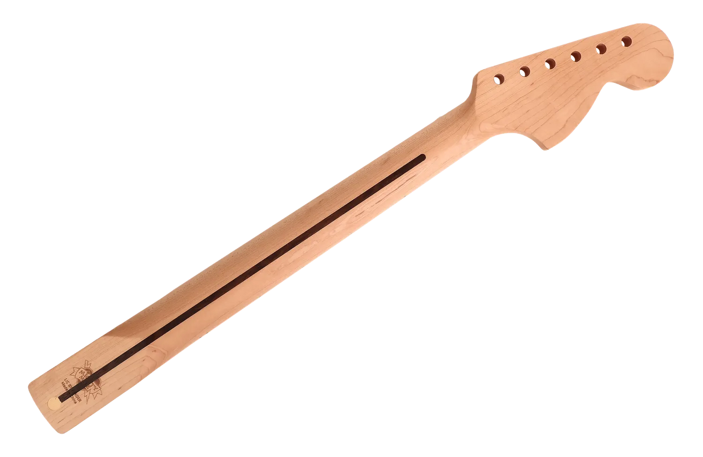 Strat® Neck, 1 Piece Maple Fingerboard w/ Skunk Stripe, Reverse CBS Headstock, Natural Satin Finish