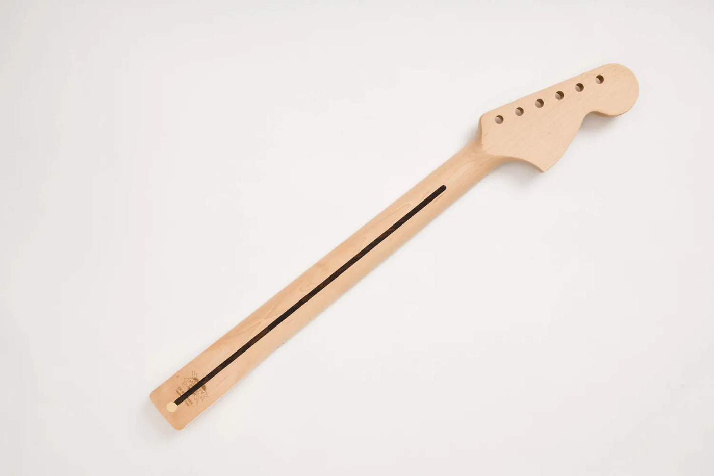 Strat® Neck, 1 Piece Maple Fingerboard w/ Skunk Stripe, Reverse CBS Headstock, Natural Satin Finish