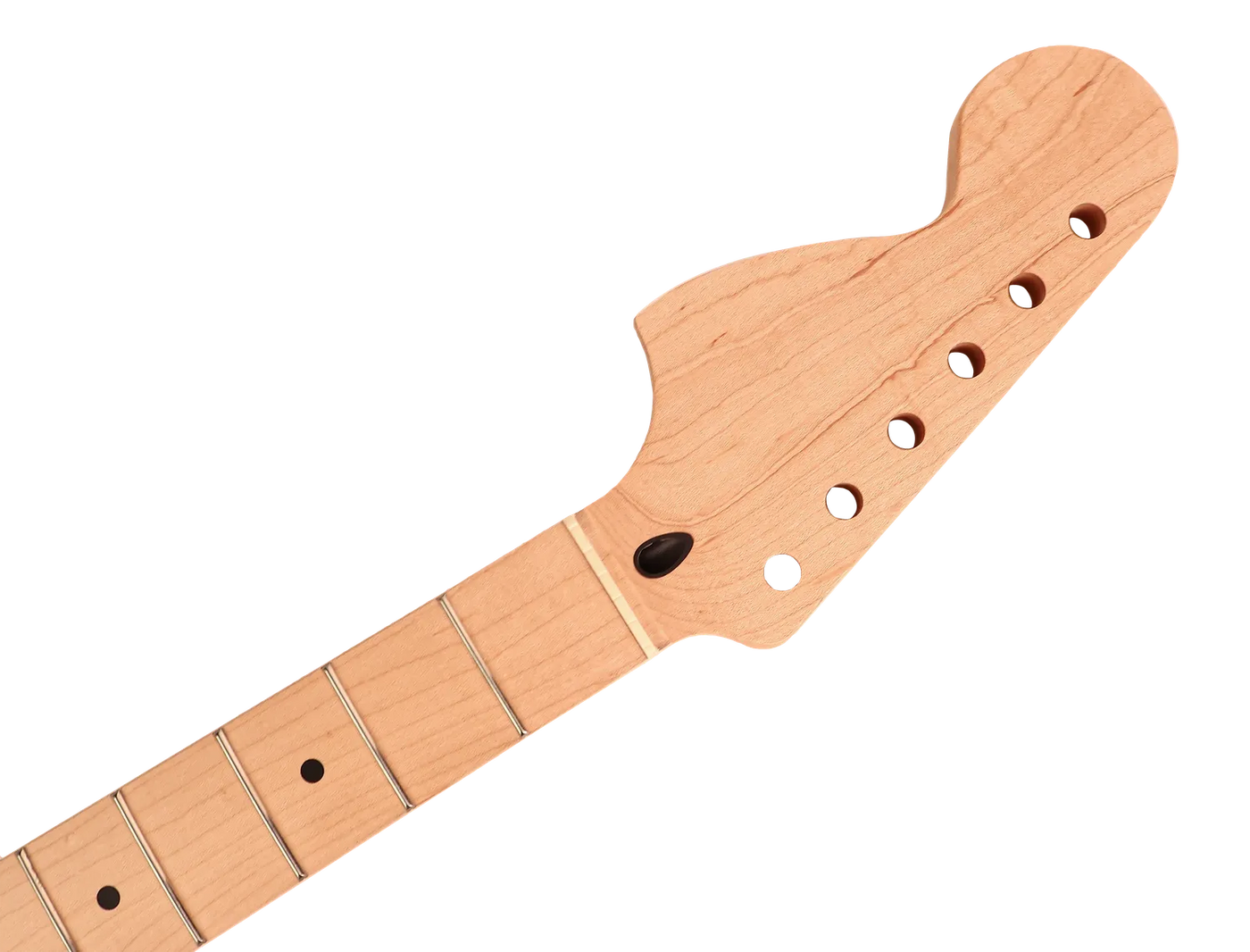 Strat® Neck, 1 Piece Maple Fingerboard w/ Skunk Stripe, Reverse CBS Headstock, Natural Satin Finish