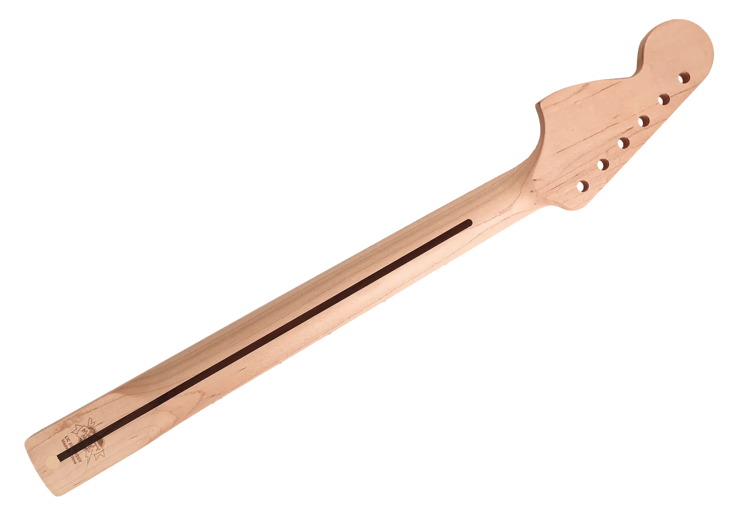 Strat® Neck, 1 Piece Maple w/Skunk Stripe, CBS Headstock, Natural Satin Finish