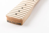 Strat® Neck, 1 Piece Maple w/Skunk Stripe, CBS Headstock, Natural Satin Finish