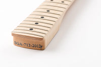 Strat® Neck, 2 Piece Maple Fingerboard, CBS Headstock & Natural Satin Finish