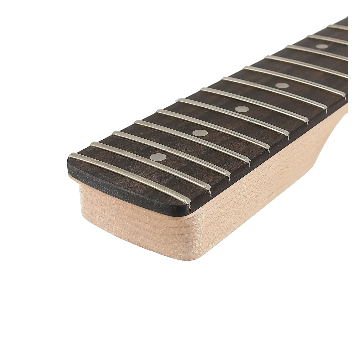 Strat® Neck with Ebony Fingerboard, Jumbo Frets, Compound Radius, R3 Locking Nut Shelf and 10.5mm Tuner Holes