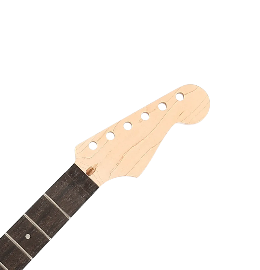 Strat® Neck with Ebony Fingerboard, Jumbo Frets, Compound Radius, R3 Locking Nut Shelf and 10.5mm Tuner Holes