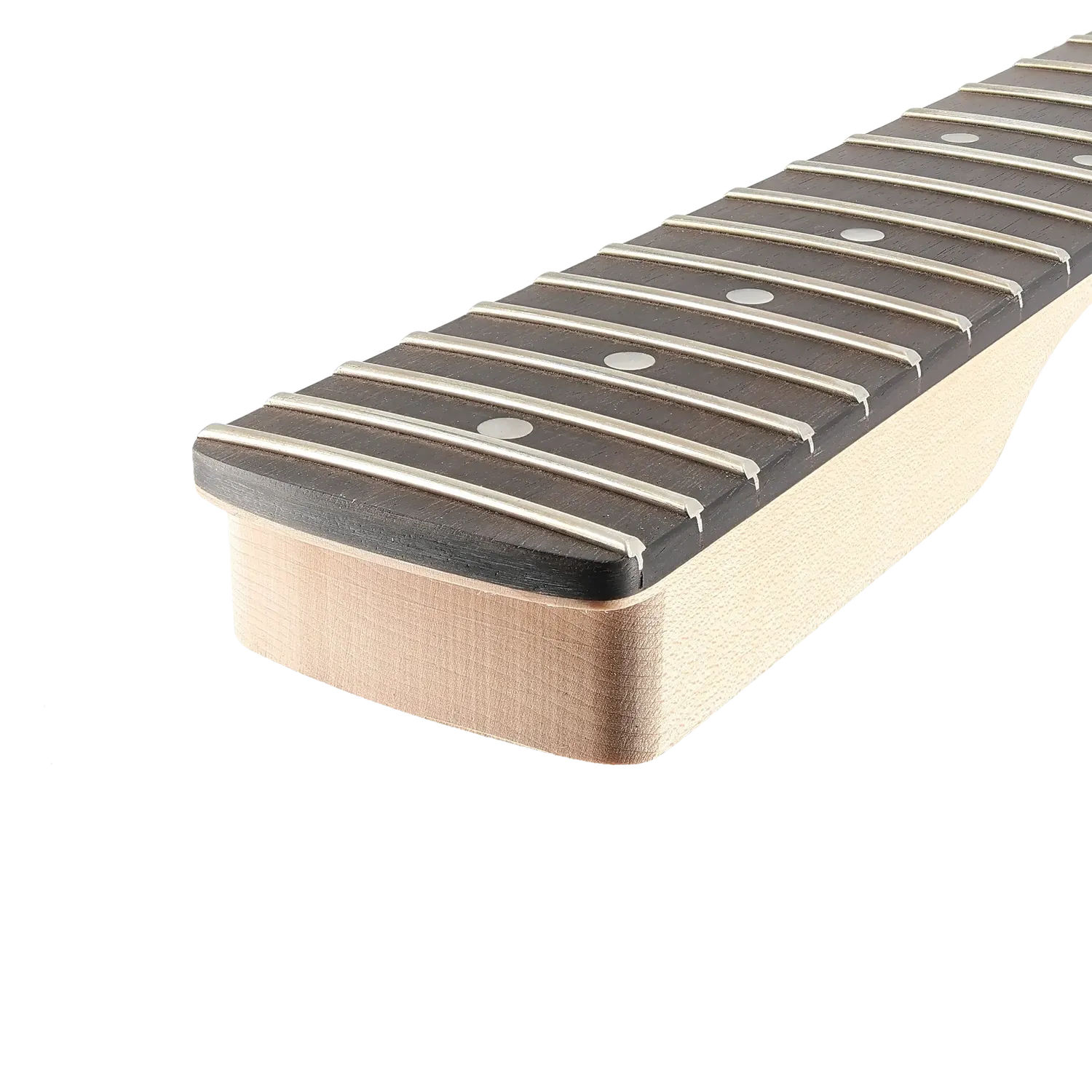 Strat® Neck with Ebony Fingerboard, Jumbo Frets, Compound Radius, R3 Locking Nut Shelf and 10mm Tuner Holes