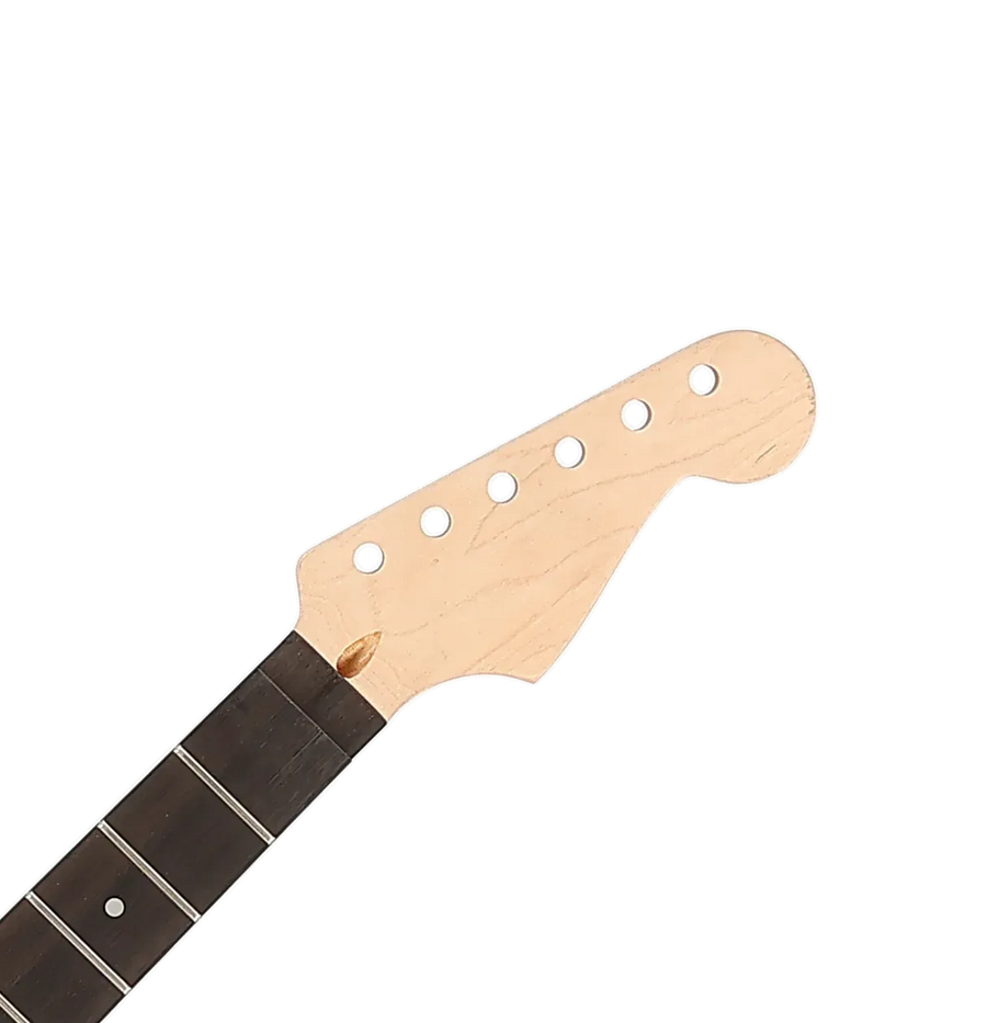 Strat® Neck with Ebony Fingerboard, Jumbo Frets, Compound Radius, R3 Locking Nut Shelf and 10mm Tuner Holes