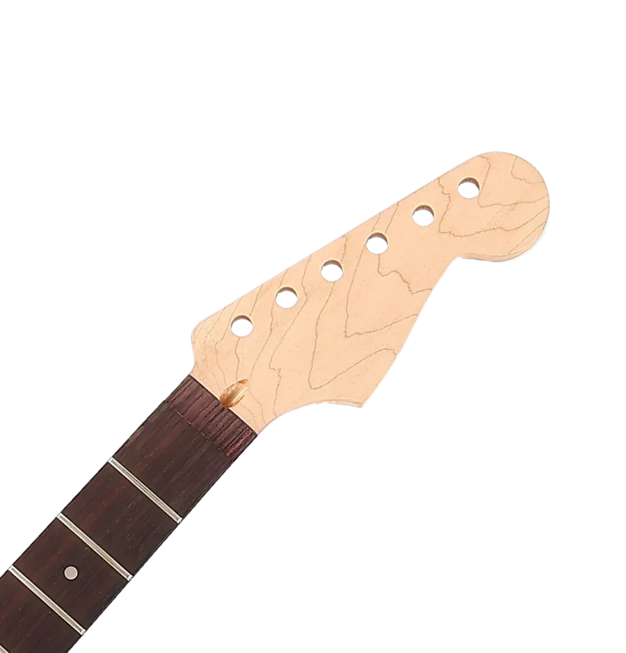 Strat® Neck with Rosewood Fingerboard, Jumbo Frets, Compound Radius, R3 Locking Nut Shelf and 10mm Tuner Holes