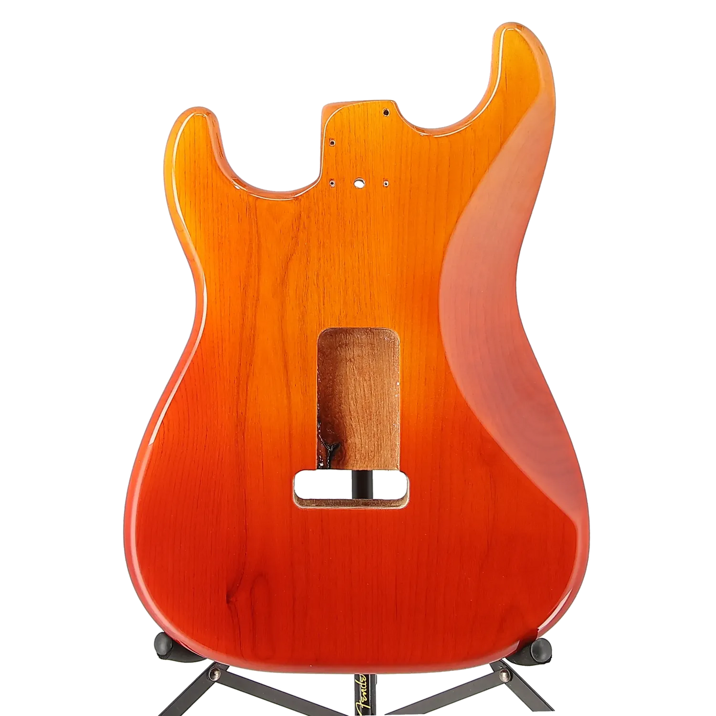 Stratocaster Thinline Custom Painted Body Painted - Sunflare Orange
