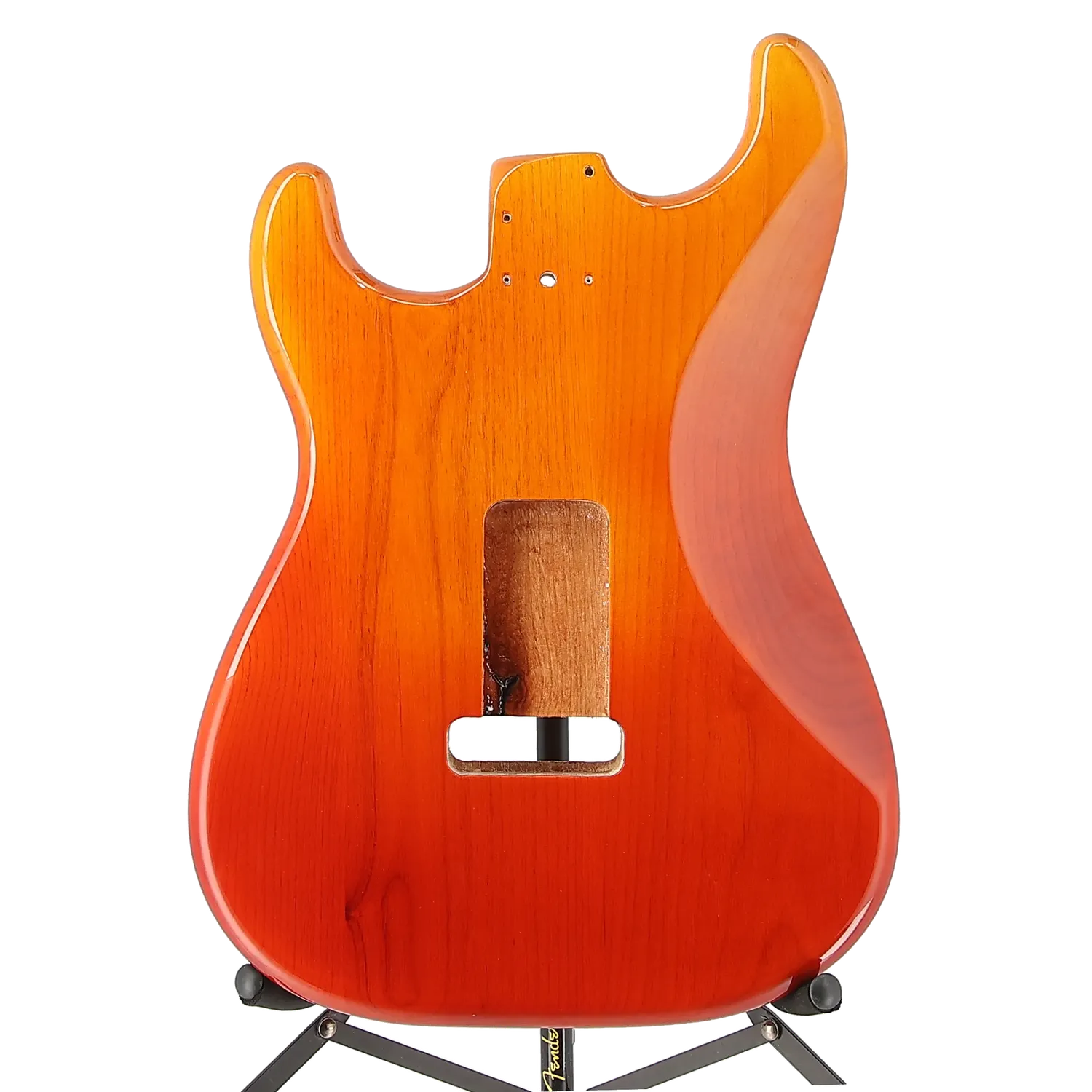 Stratocaster Thinline Custom Painted Body Painted - Sunflare Orange