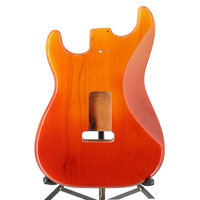 Stratocaster Thinline Custom Painted Body Painted - Sunflare Orange