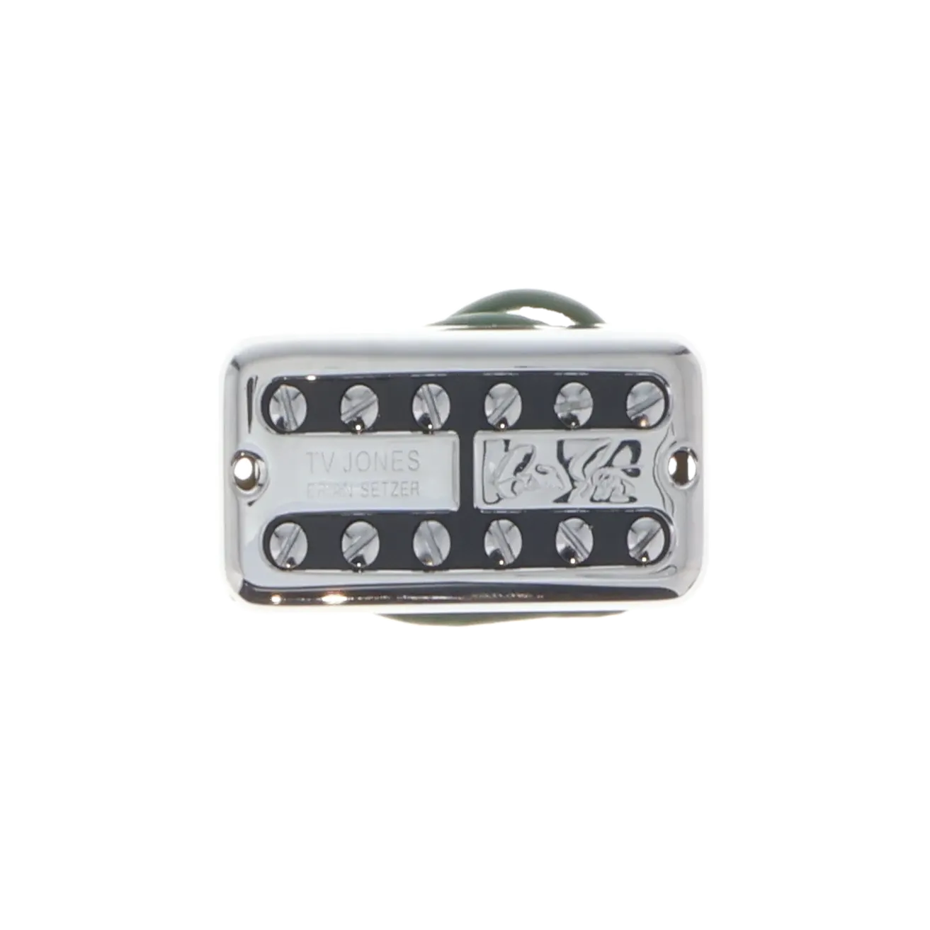TV Jones Brian Setzer Signature Filtertron Bridge Pickup - 6.3K - Chrome Cover - Reclaimed