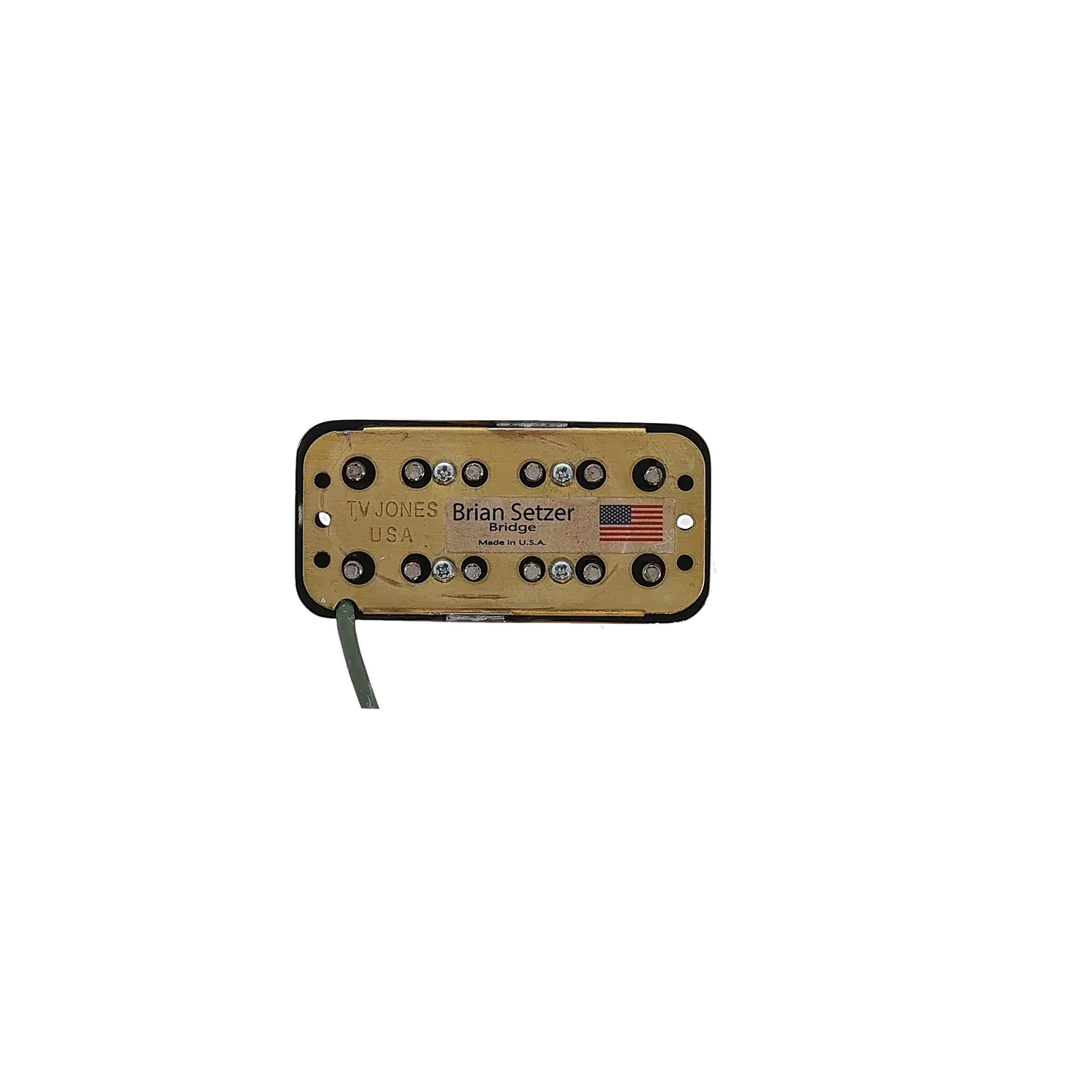 TV Jones Brian Setzer Signature Filtertron Bridge Pickup - 6.3K - Nickel Cover - Reclaimed