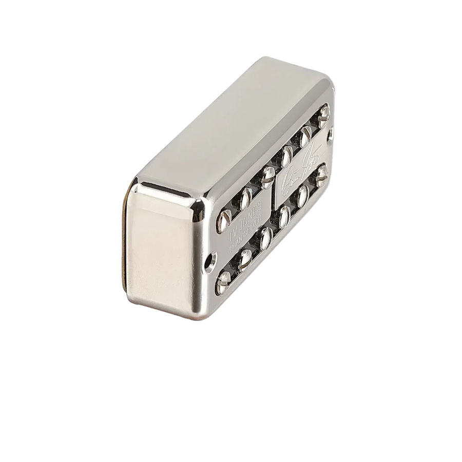 TV Jones Brian Setzer Signature Filtertron Bridge Pickup - 6.3K - Nickel Cover - Reclaimed