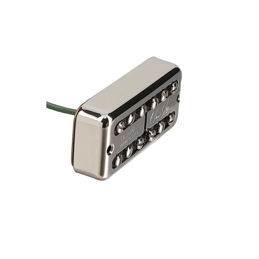 TV Jones Brian Setzer Signature Filtertron Neck Pickup - 4.5K - Nickel Cover - Reclaimed