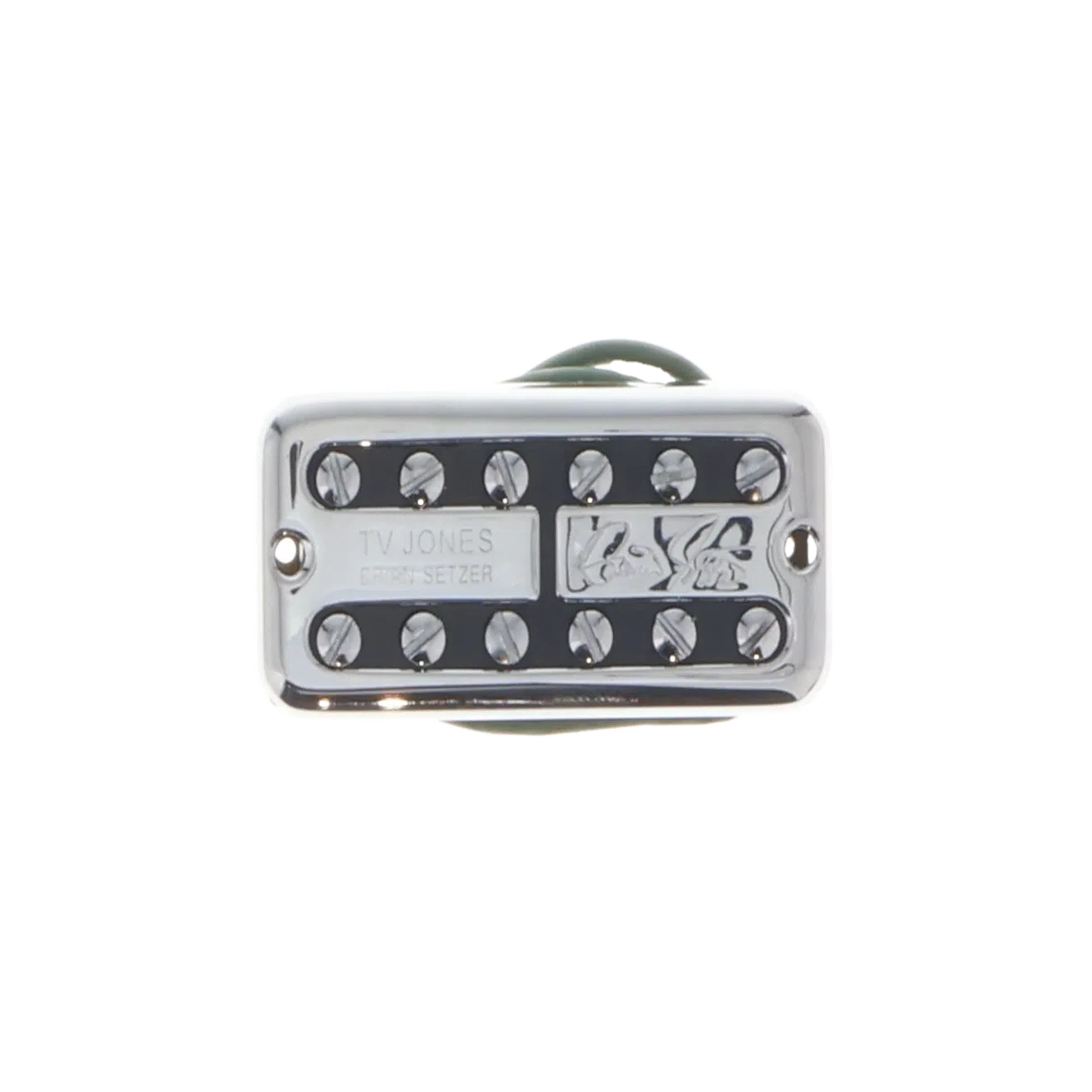 TV Jones Brian Setzer Signature Humbucker Bridge Pickup - 6.3K - Chrome Cover - Reclaimed