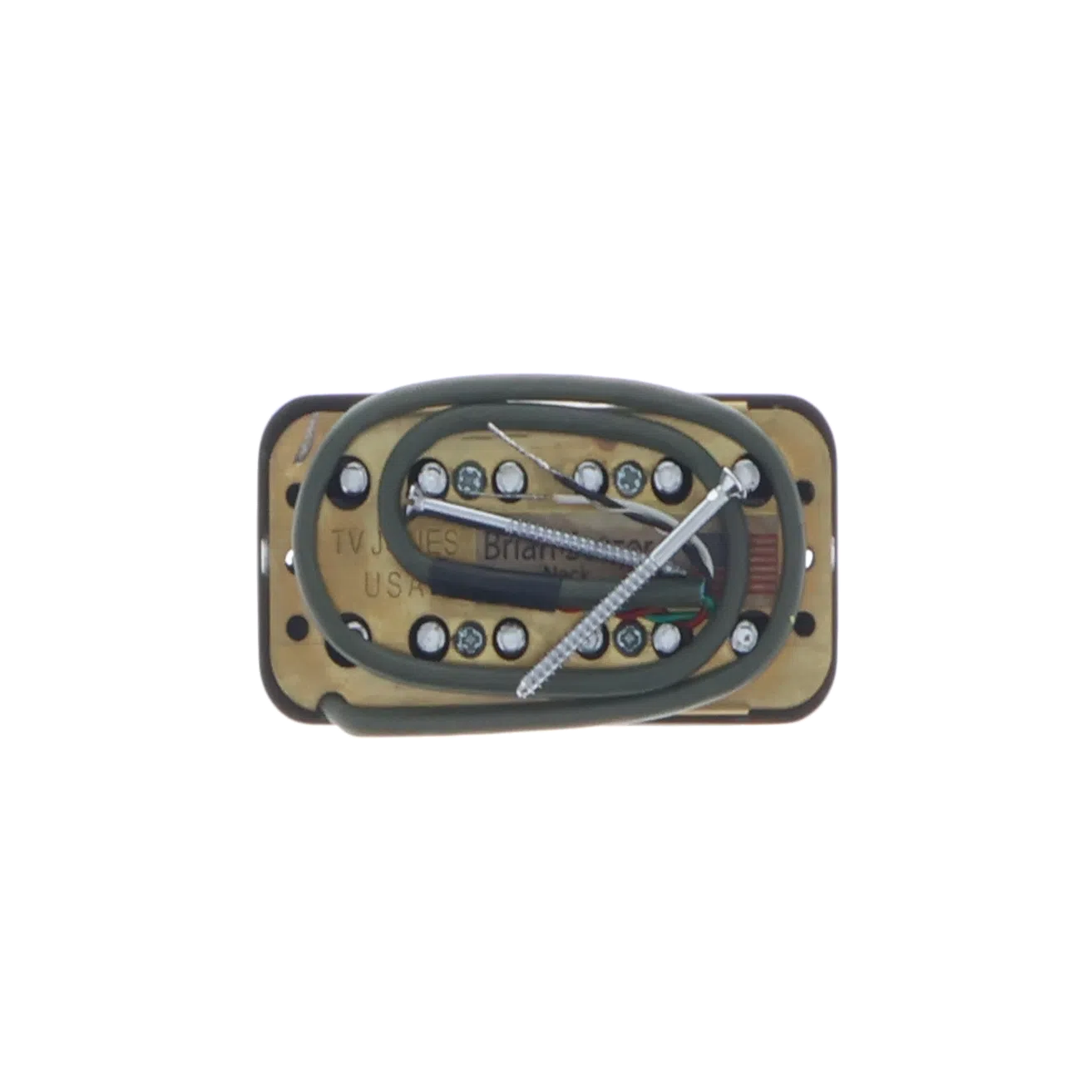 TV Jones Brian Setzer Signature Humbucker Neck Pickup - 4.5K - Chrome Cover - Reclaimed