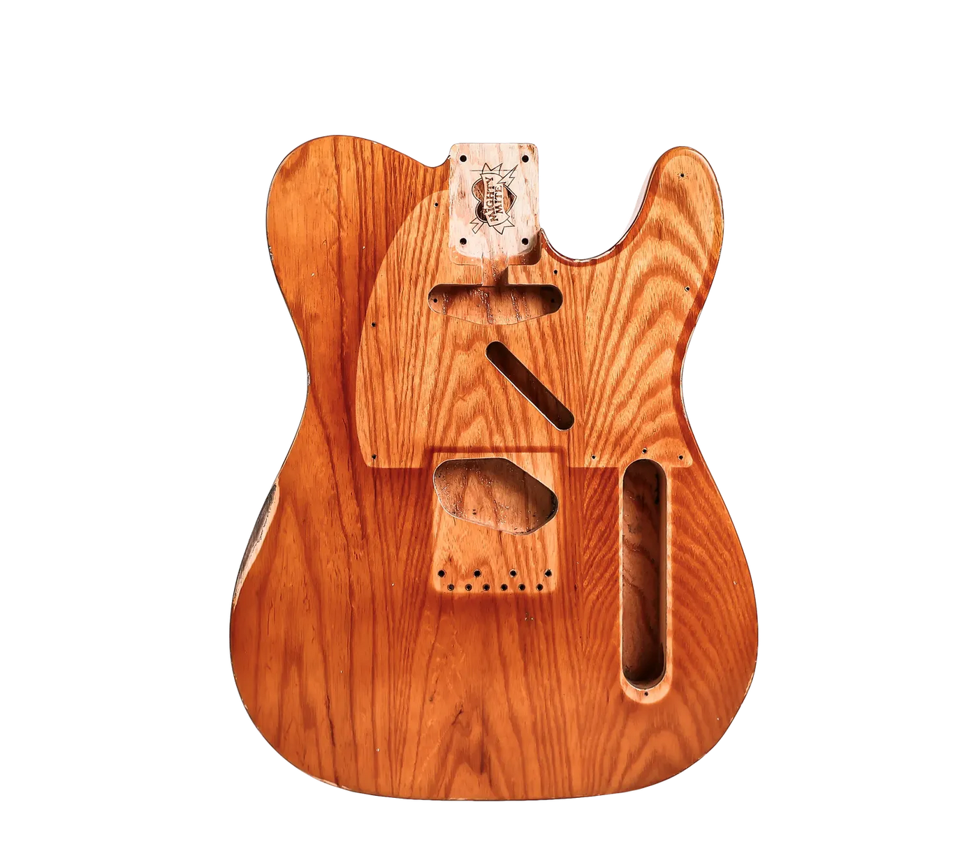 Telecaster Custom Painted Body - Aged Natural Amber
