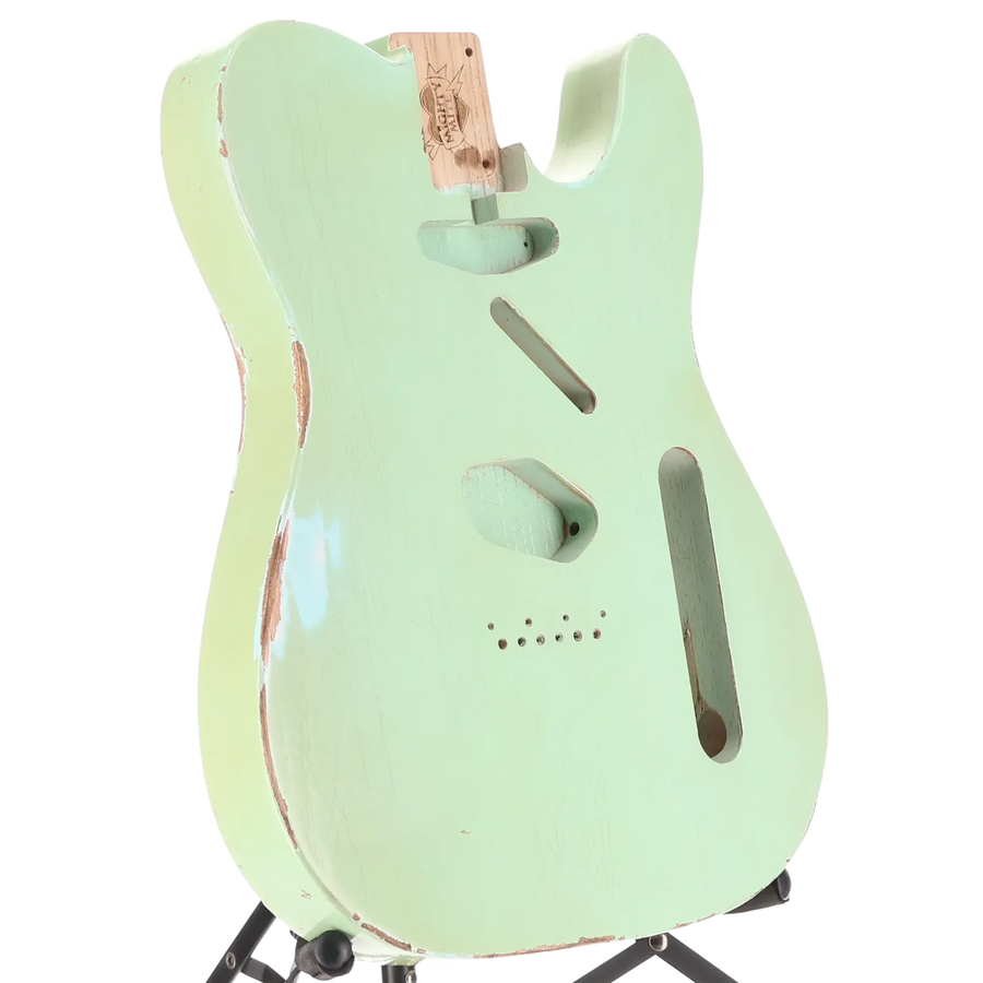 Telecaster Custom Painted Body - Aged Sonic Blue - Nitro Lacquer