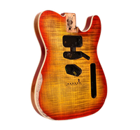 Telecaster Custom Painted Body - Cherry Burst Double Bound