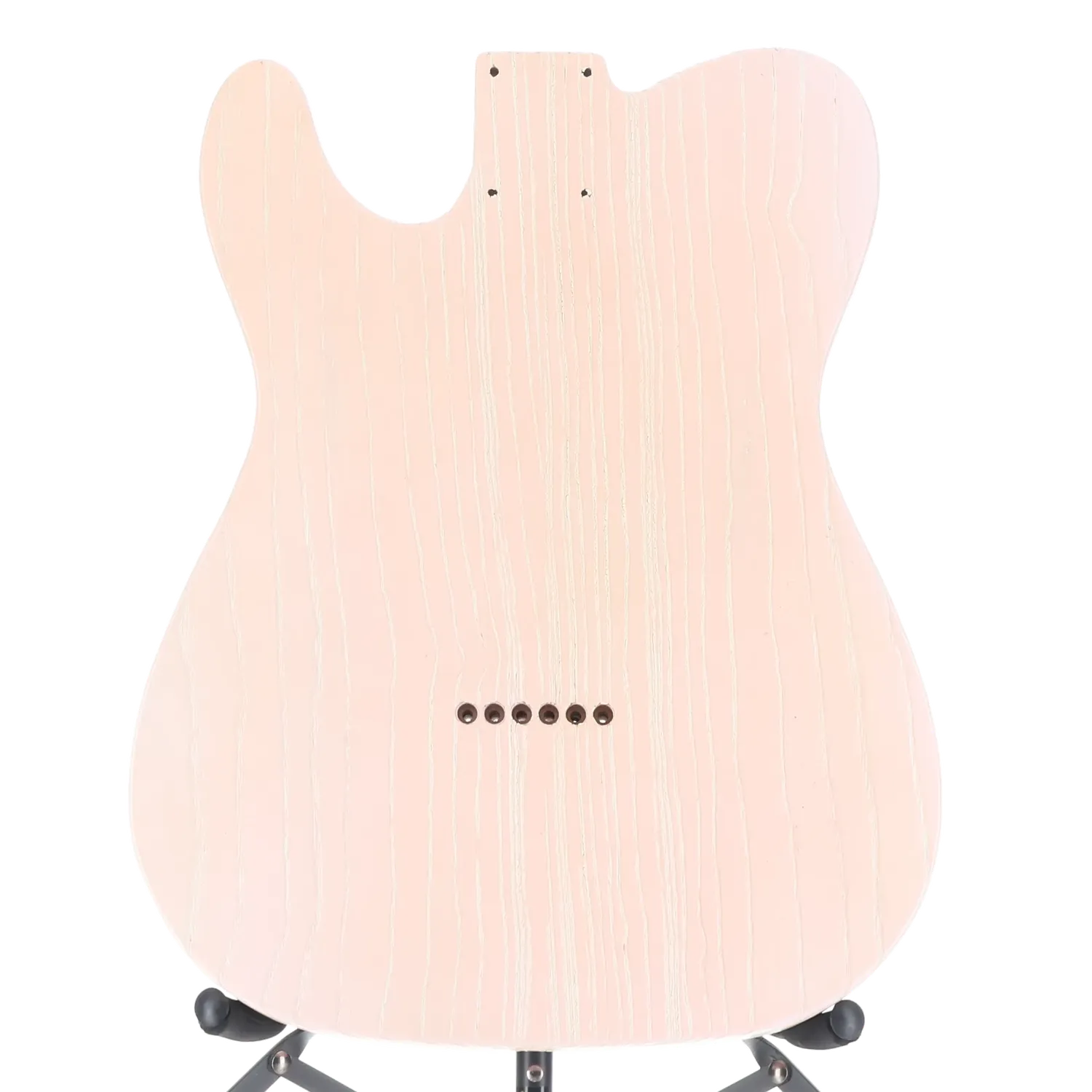 Telecaster Custom Painted Body - Matte Pink/White Dog Hair - Aged Nitro Lacquer