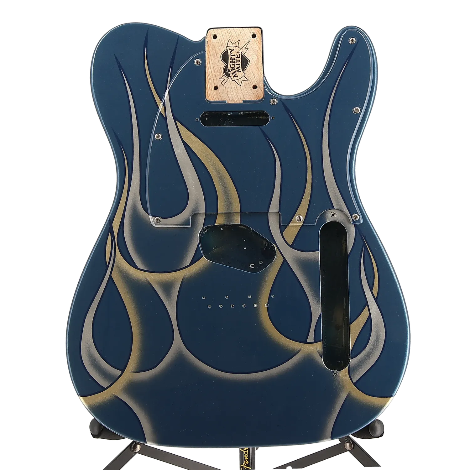 Telecaster Custom Painted Body Painted - Blue Flame